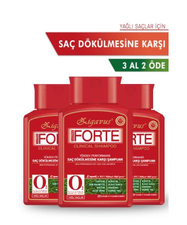 Zigavus Forte Anti Hair Loss Shampoo for Oily Hair 300ml Buy 3 Pay 2 Keratin Biotin