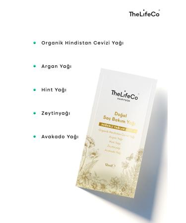 TheLifeCo Hairfood Precious Oils Series Natural Hair Care Oil 12 Ml Sachet X 3 Pieces - Buy Online on GoSupps.com