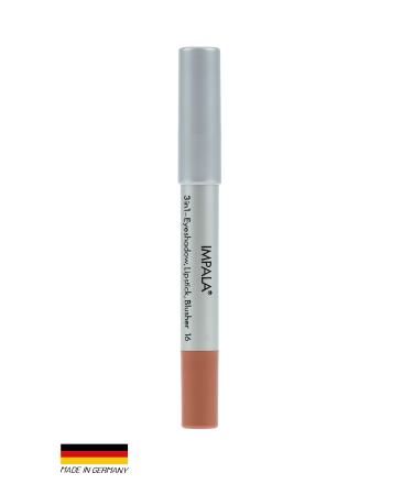 IMPALA 3 in 1 Pencil - Eyeshadow Lipstick Blush No 16 - Buy Online on GoSupps.com