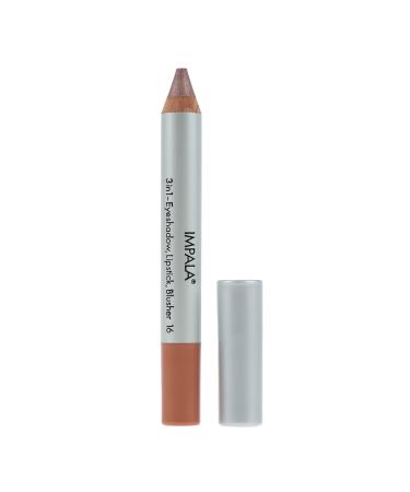 IMPALA 3 in 1 Pencil - Eyeshadow Lipstick Blush No 16