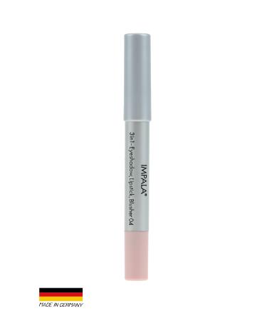 IMPALA 3 in 1 Pencil - Eyeshadow Lipstick Blush No 04