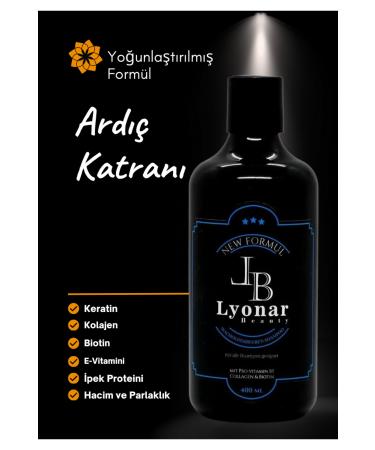 Lyonar Juniper Tar Shampoo 400ml Special for Hair with Root Problems (smells heavy)