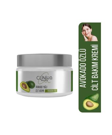 cliniva Natural Moisturizing Skin Care Cream with Avocado Oil 100ML