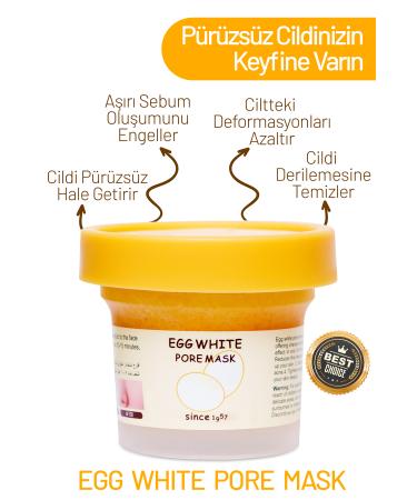 efero Egg Brightening Scrup Mask Egg White Pore + Black Sugar Mask - Buy Online on GoSupps.com