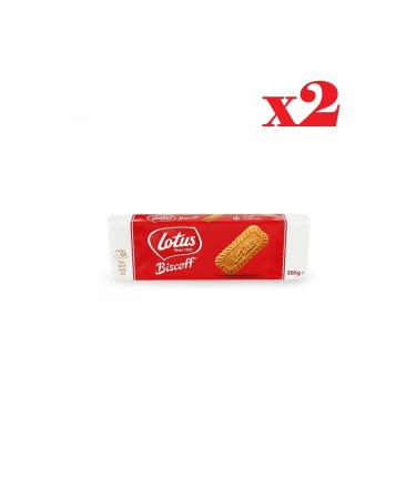 Lotus Biscoff Caramelized Biscuits 250 gr - Pack of 2