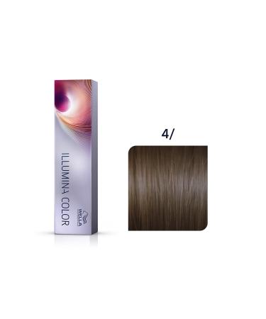 Wella Illumina Color 4/ Medium Brown Hair Dye 60 Ml KeyProduct322