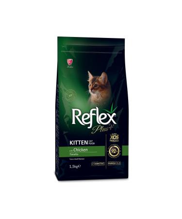 Reflex Plus Chicken Kitten Food 1.5 KG