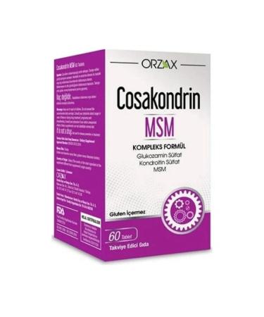 Cosakondrin Msm 60 Tablets 3 Pieces - Buy Online on GoSupps.com