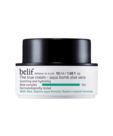 BELIF The True Cream Aqua Bomb Aloe Vera - Moisturizing and Soothing Gel Cream 50 Ml