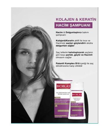 Bioblas Anti Hair Loss Volume Shampoo 360 ml - For thin and volumeless hair 6 Pieces - Buy Online on GoSupps.com