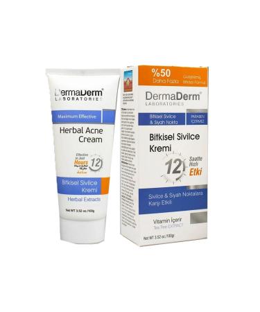 DermaDerm Acne & Blackhead Effective Cream - 100gr - Buy Online on GoSupps.com
