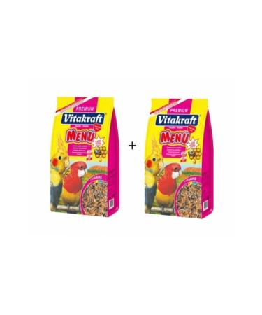 Vitakraft Menu Paraket Sultan Lovebird Food 1kgx2pcs