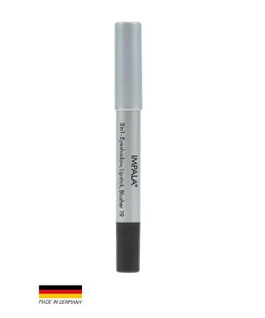 IMPALA 3 in 1 Pencil - Eyeshadow Lipstick Blush No 19