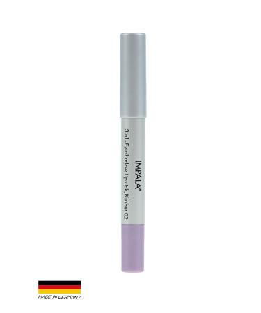 IMPALA 3 in 1 Pencil - Eyeshadow Lipstick Blush No 02