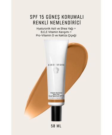 Bobbi Brown Vitamin Enriched Shimmering Tinted Moisturizer SPF 15 50 ml - Deep 1 - 716170284781