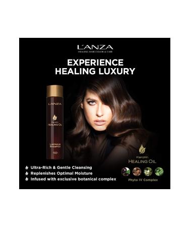 L'anza Keratin Healing Oil-Shiny Shampoo Preventing Hair Breakage (300ml) BeautyS!Q576