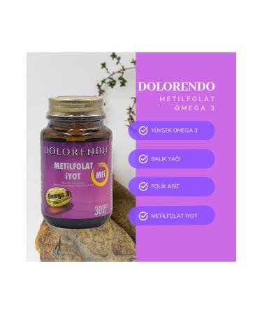 Dolorendo Methylfolate Iodine Omega 3 Fish Oil Capsule - Buy Online on GoSupps.com