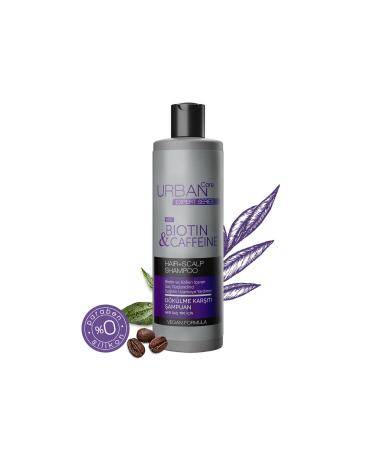 Urban Care Expert Biotin And Caffeine Anti-Loss Hair Care Shampoo Helps Healthy Growth 350ml - Buy Online on GoSupps.com