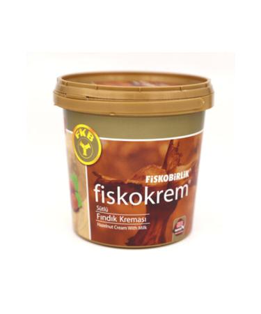 Fiskobirlik Fiskokrem Milk Hazelnut Cream 1Kg (5 PIECES)