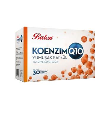 Balen Coenzyme Q10 Softgel 650mg X 30 Softgel Coenzyme Q10