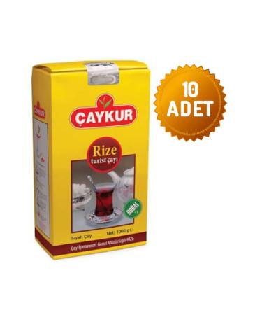 aykur Rize Tourist Bulk Tea 1 Kg X 10 Pieces - 1 Box