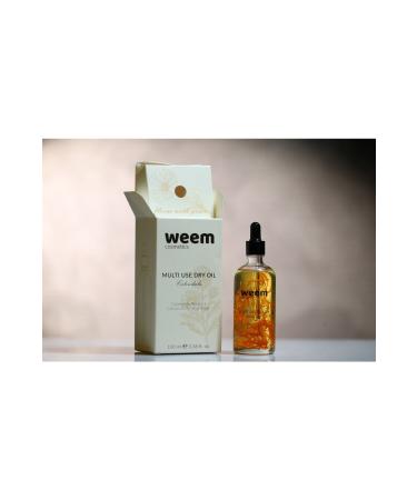 weem Moisturizing and Shining Hair Face and Body Care Oil-calendula