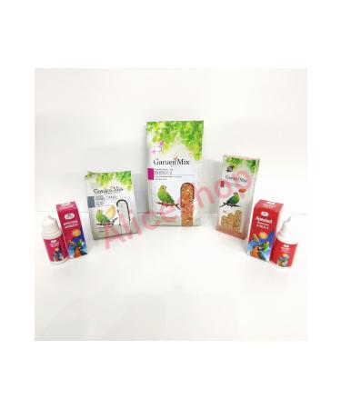 Alice Lovebirds Food and Vitamin Set