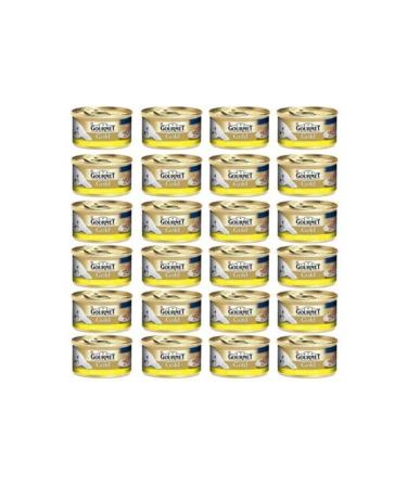 Gourmet Gold Canned Cat Food with Minced Chicken 85 Gr 24 Pieces