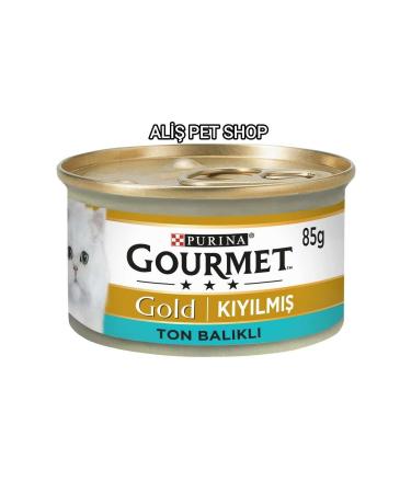Gourmet Gold Minced Tuna Cat Wet Food 85 Gr X 24 Pieces