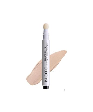 Note Cosmetics Perfecting Pen Lines-filling Long-lasting Concealer 03 Super Light Beige Kuattoprof
