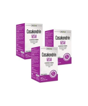 Cosakondrin Msm 60 Tablets 3 Pieces