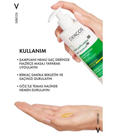 Vichy Anti-Dandruff Protective Shampoo for Dry Scalps 390ml. - Buy Online on GoSupps.com