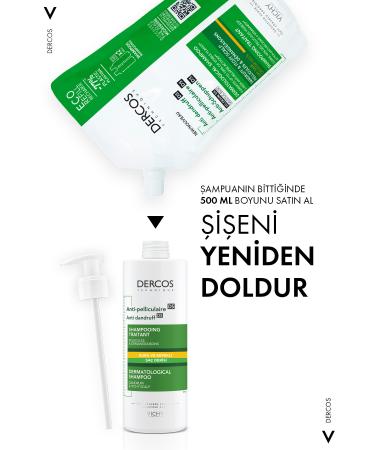 Vichy Anti-Dandruff Protective Shampoo for Dry Scalps 390ml. - Buy Online on GoSupps.com