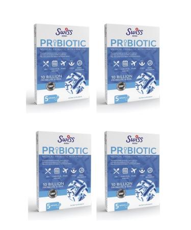 SWISS Bork Probiotic Zinc 5 Capsules 4 Boxes