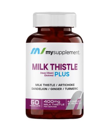 Bigjoy Vitamins LIVAXINE MILK THISTLE + ARTICHOKE + DANDELION Veggie Caps - Buy Online on GoSupps.com