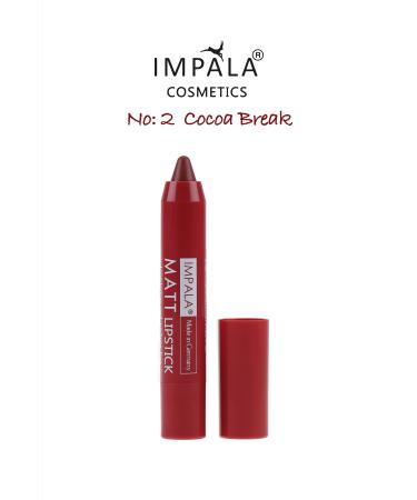 IMPALA Lipstick - Automatic Matt Lipstick No 02 cocoa break
