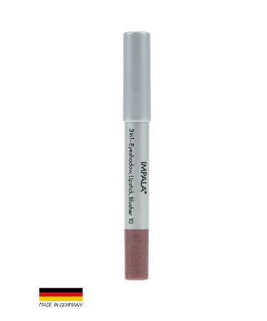 IMPALA 3 in 1 Pencil - Eyeshadow Lipstick Blush No 10