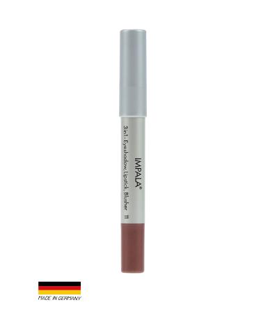 IMPALA 3 in 1 Pencil - Eyeshadow Lipstick Blush No 11