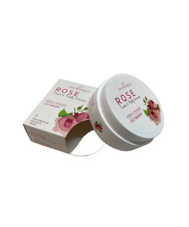 SPA WORLD ROSE HAND & FACE CARE CREAM MOISTURIZING VITALIZING CREAM 150 ML - Buy Online on GoSupps.com