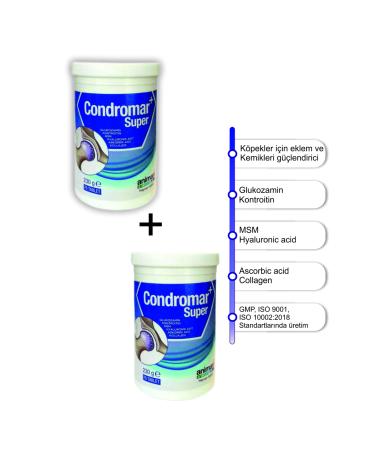 animari Condromar Super 230 gr 76 Tablets Glucosamine for Dogs