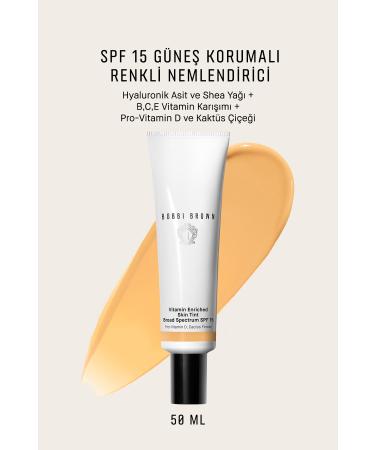 Bobbi Brown Vitamin Enriched Shimmering Finish Tinted Moisturizer SPF 15 50 ml - Medium 1 - 716170284729