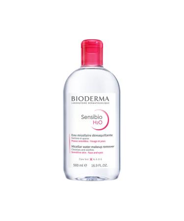 Bioderma Sensibio H2O Purifying Soothing Face and Make-up Remover Water 500 ml