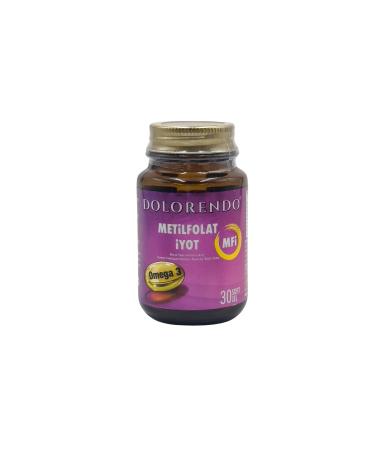 Dolorendo Methylfolate Iodine Omega 3 Fish Oil Capsule