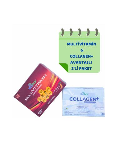 Vitabar Collagen + & Multivitamin 2 Pack