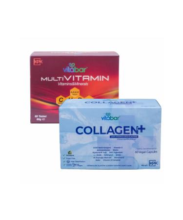 Vitabar Collagen + & Multivitamin 2 Pack - Buy Online on GoSupps.com