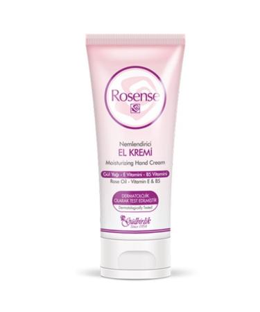 Rosense Rose Essence Moisturizing Hand Cream 75 ml Meets the Moisture Needs of Your Skin and Revitalizes It