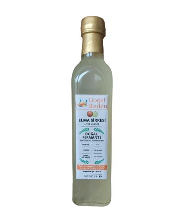 Natural Fermented Mother Apple Cider Vinegar Soft Drink 500ml Glass - Buy Online on GoSupps.com