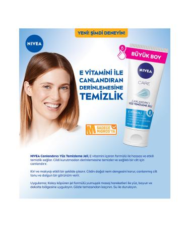 NIVEA Refreshing Facial Cleansing Gel with Vitamin E 225 ml All Skin Types * 3 Pieces - Buy Online on GoSupps.com