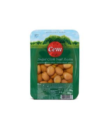 Cem Scratched Green Olives 291-320 Vacuum 200 Gr ( 5 PIECES )