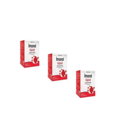 IMUNOL Orzax Imunol 40 Capsules 3 Pack
